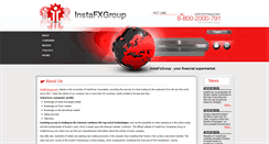 Desktop Screenshot of instafxgroup.com